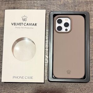 Velvet Caviar Brown/mashroom  Phone Case for iPhone 16Pro MAX